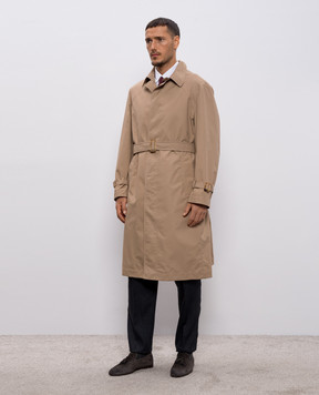 Brunello Cucinelli Бежевий плащ MY4196573