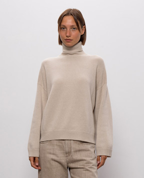 Brunello Cucinelli Бежевый гольф из кашемира M12501703