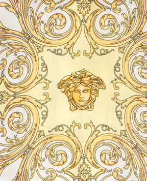 Versace Детская розовая блуза из шелка 10185131A17228