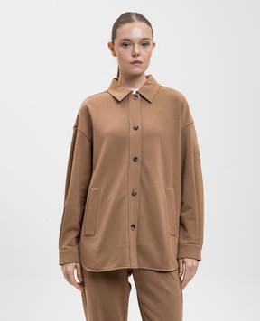 Max Mara Коричнева сорочка COMMA COMMA