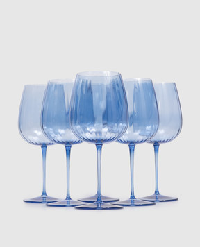 Vema Набір блакитних келихів для джину ROMANTIC 6 шт OPIUM75ROMANTIC