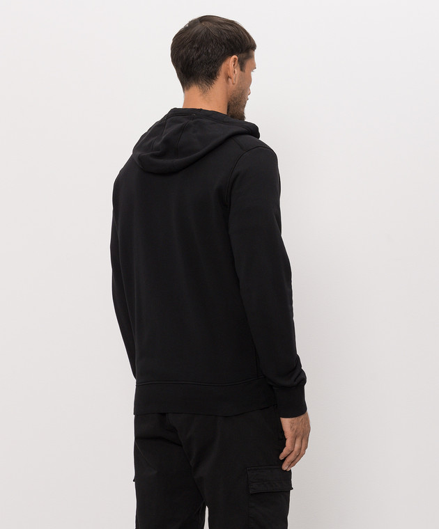 Stone Island Чорна спортивна куртка L2S156100061S0051 зображення 4