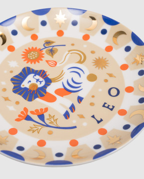 Bitossi Home Бежева порцелянова тарілка для закусок Leo AST00007