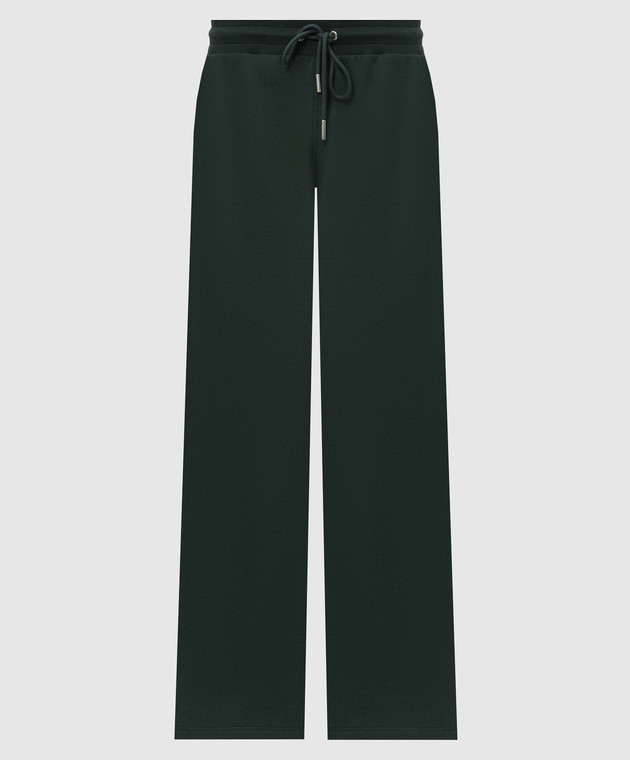 Ami Paris Зеленые спортивные штаны HTR856730
