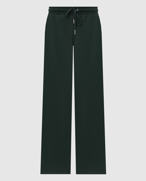 Ami Paris Зеленые спортивные штаны HTR856730