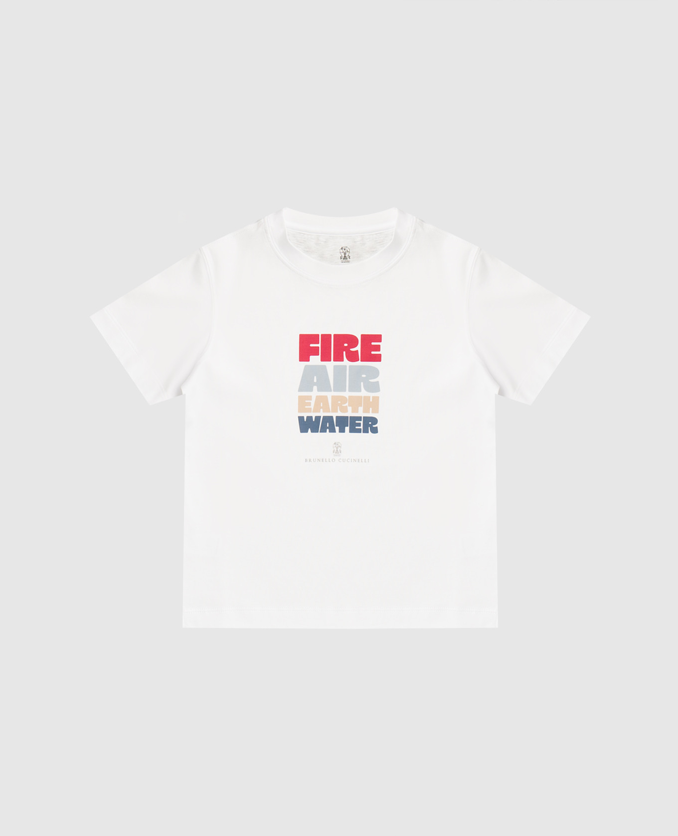 

Детская белая футболка с принтом, Белый, Футболки