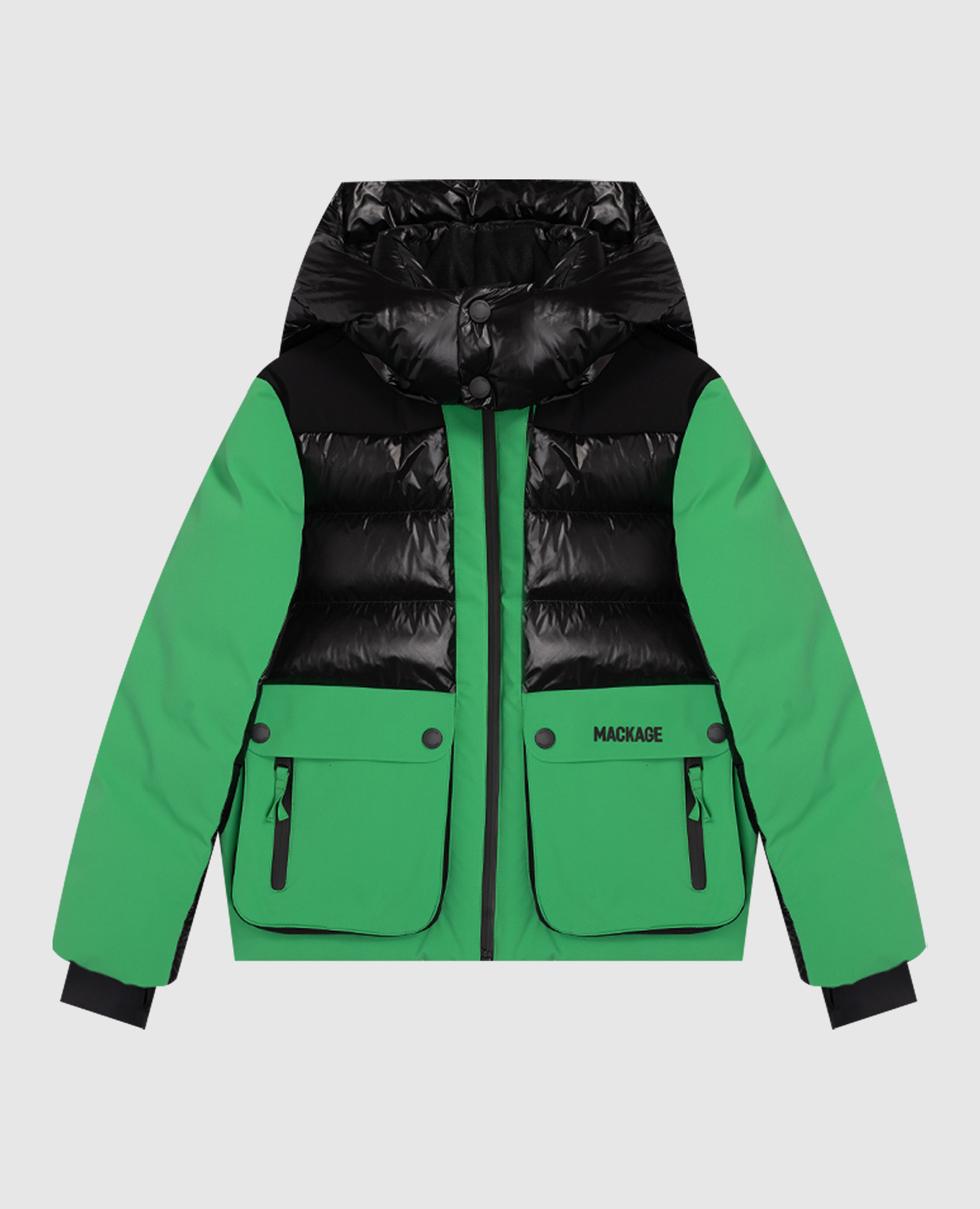 

Детская пуховая горнолыжная куртка ANDRE, Зеленый, Пуховики