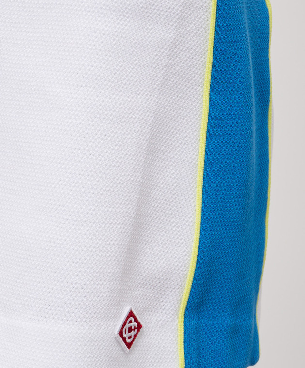 Casablanca Белая юбка с нашивкой WSS26SK21801 изображение 5