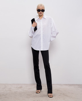 SSHEENA Белая рубашка Cratere с контрастным принтом 26SSCRATERETS26001