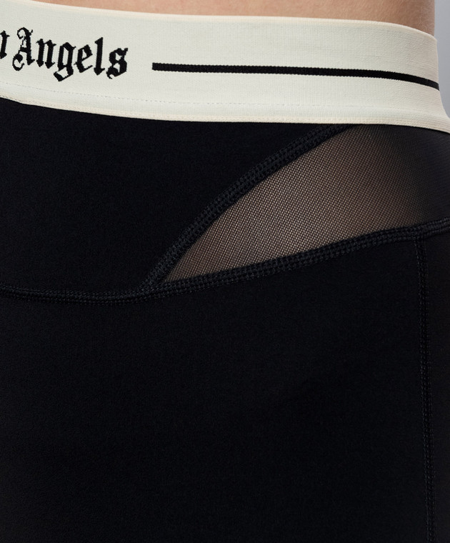 Palm Angels Черные леггинсы PAWVK003FB001 изображение 5