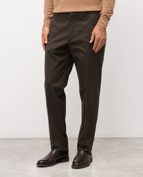 Loro Piana Зелені штани Jarno FAP1688