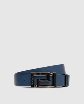 Versace Двосторонній ремінь зі шкіри Greca 1022671DVTP1