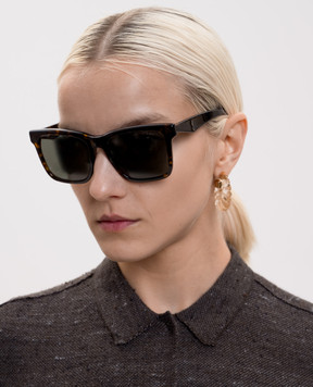 Saint Laurent Коричневі сонцезахисні окуляри 862901Y9956