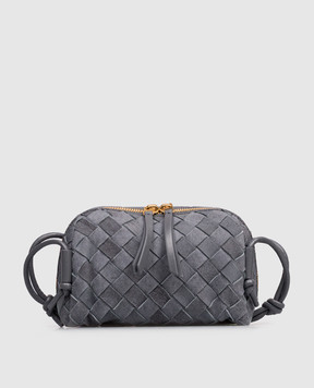 Bottega Veneta Сіра замшева сумка Concert 794258V6FQ1