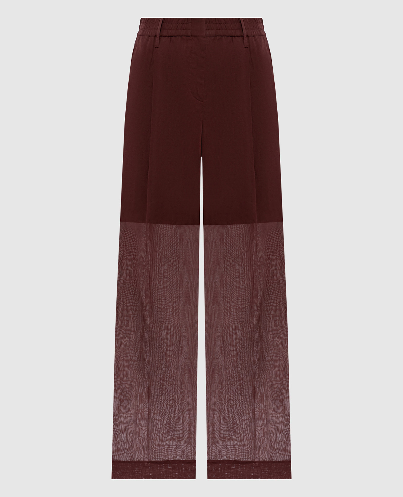 Коричневые брюки