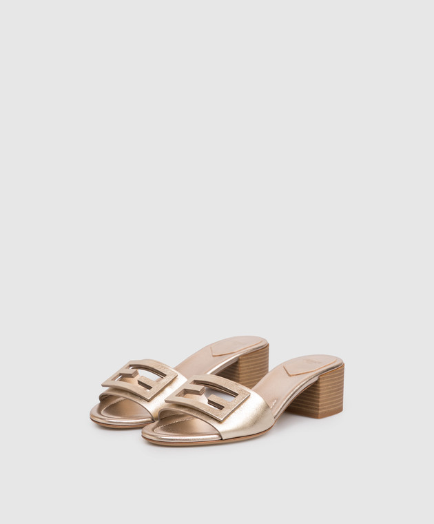 Fendi кожаные мюли Baguette 8R8862AY1R изображение 2