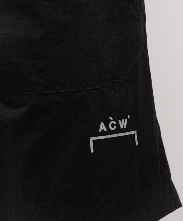 A Cold Wall Чорні шорти Balfron ACWMB360 зображення 5