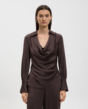 Simkhai Коричневая блуза Symone 5252086Q