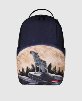Sprayground Дитячий синій рюкзак AWOOOOOOOOOOOOOOOO 910B8564NSZ