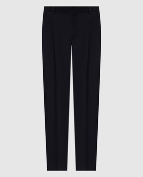 Dolce&Gabbana Синие брюки из шерсти GW13ETFUBG8
