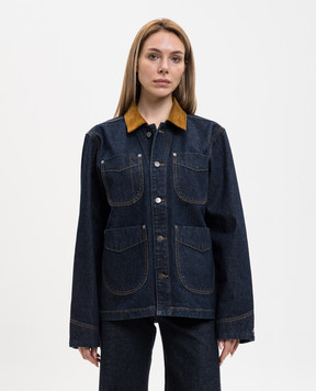 Khaite Синя джинсова куртка Wyatt 1192908040