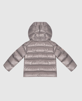 Moncler ENFANT Дитяча сіра пухова куртка Maya L29511A00018597Z8