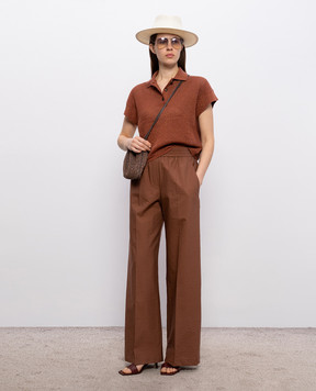 Brunello Cucinelli Коричневі штани M0F79P9131