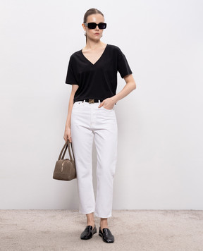 Loulou de Saison Черная футболка FAAA FAAALDS