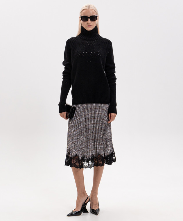 Ermanno Scervino Юбка с кружевом D492O375APWUK изображение 2