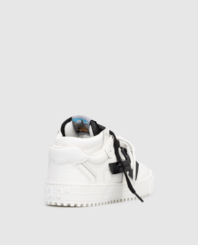 Off-White Белые кожаные кроссовки 3.0 Floating Arrow OWIA28MS26LEA001