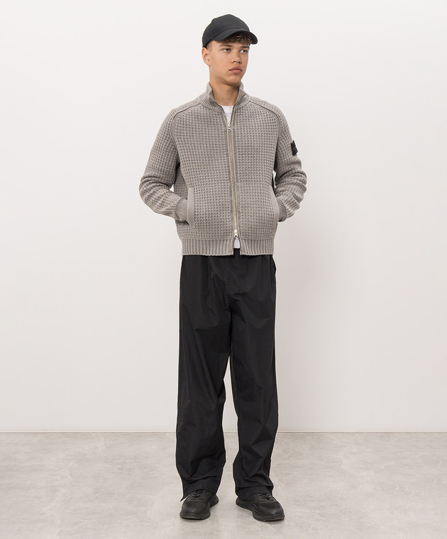 Stone Island Серый кардиган L2S155100034S00TC изображение 2