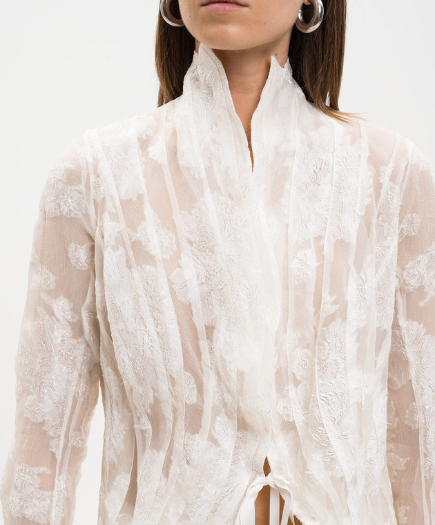 Marc Le Bihan Жакет на запах з мережива 22606 зображення 5