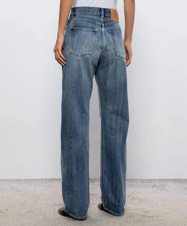 JW Anderson Сині джинси з ефектом потертості DT0124PG1852 зображення 4