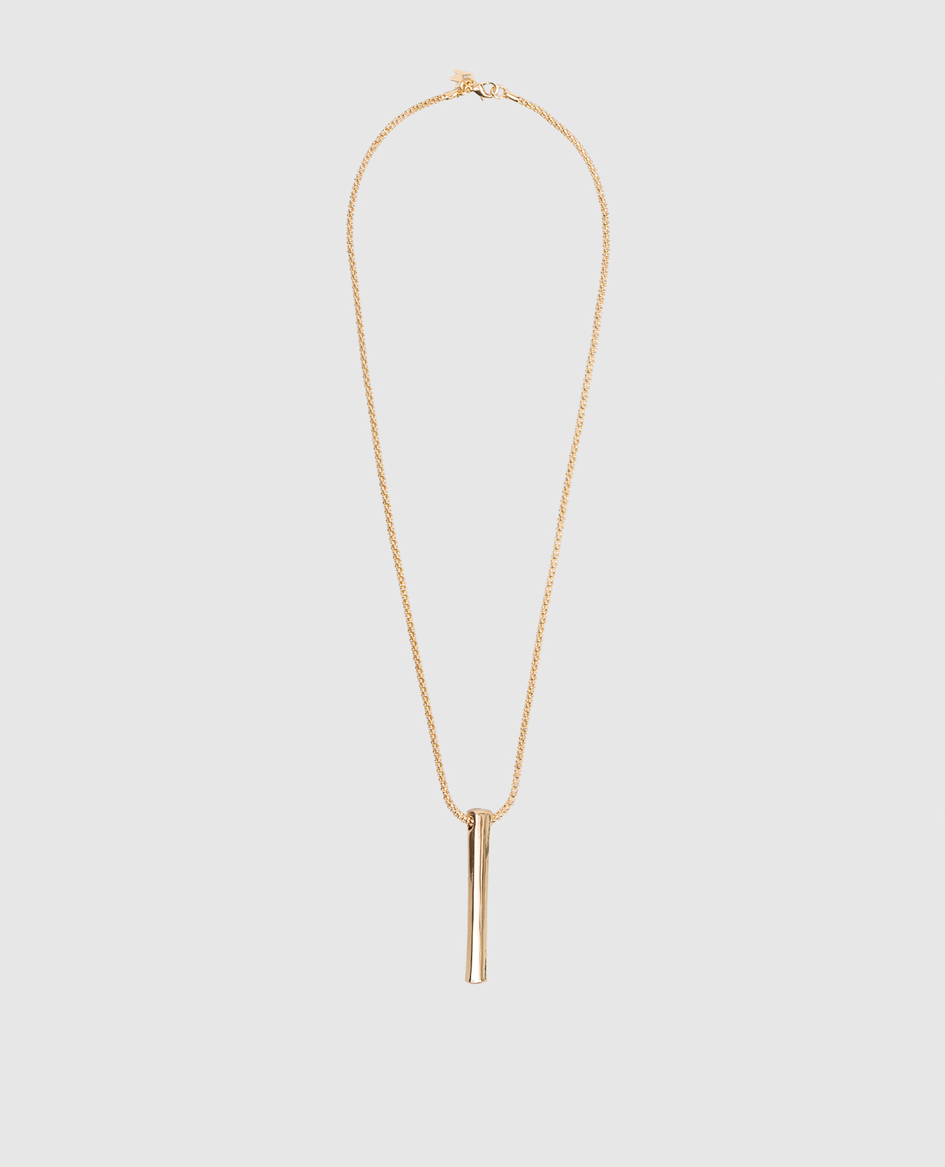 

Золотая цепочка с подвеской, Золотистый, Ожерелья