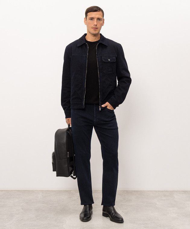 Trussardi Синя джинсова куртка R4068000028NMC481D20 зображення 2