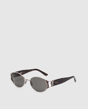 Saint Laurent Серебристые очки М919 A003D4Y9968