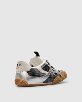 Valentino Комбинированные кроссовки Amphibia с логотипом 8W2S0NB8SPE