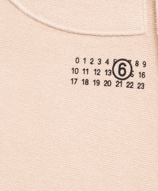 Maison Margiela MM6 Детские спортивные штаны с эффектом изнанки M61131MM08S изображение 3