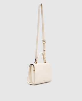 Versace Белая кожаная сумка-сетчел Medusa '95 10138231A10795