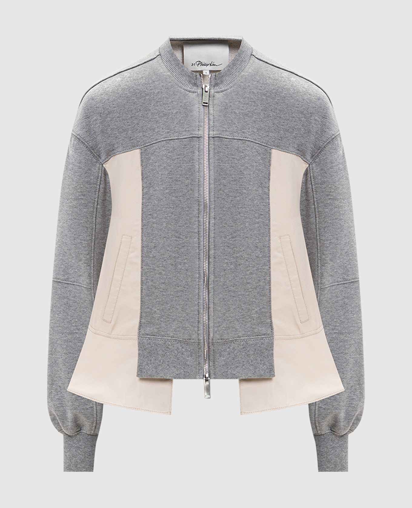 Серая спортивная куртка