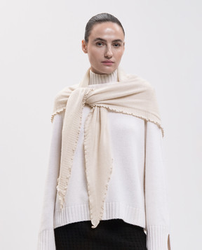 Allude Бежевий бактус з кашеміру 26511220