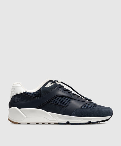 Синие комбинированные кроссовки BUMP