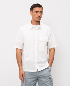 C.P. Company Біла сорочка з короткими рукавами MSH231A005328G