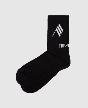 The Attico Чорні шкарпетки з логотипом 260WAK00021CCC101AA