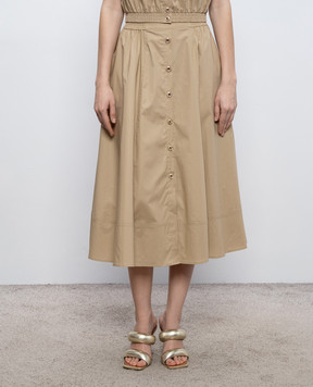 Twinset Бежева спідниця міді 261TT2235