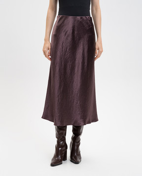 Max Mara Бордова спідниця міді Alessio ALESSIO