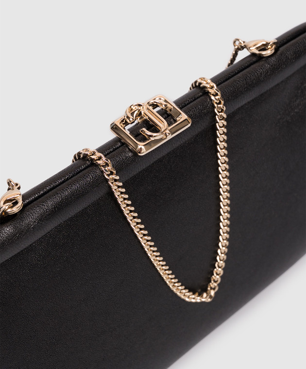 Jimmy Choo Черная кожаная сумка Skylar SKYLARJBM изображение 4