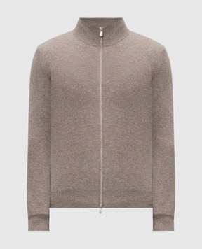 Brunello Cucinelli Кардиган бежевого цвета из кашемира M2200106
