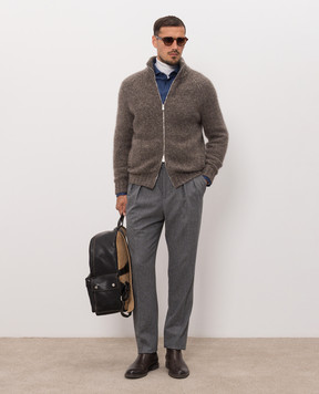 Brunello Cucinelli Синяя рубашка MY6370627