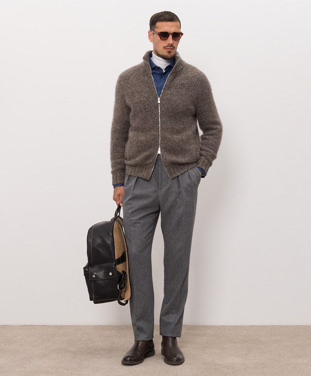 Brunello Cucinelli Синя сорочка MY6370627 зображення 2